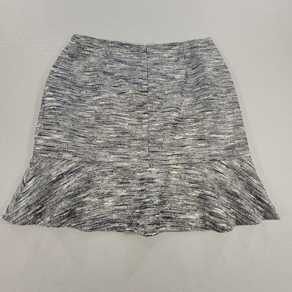 Kay Unger New York Tweed Skirt Suit Metallic 2 Piece Career Women's Size 14 - Picture 16 of 16